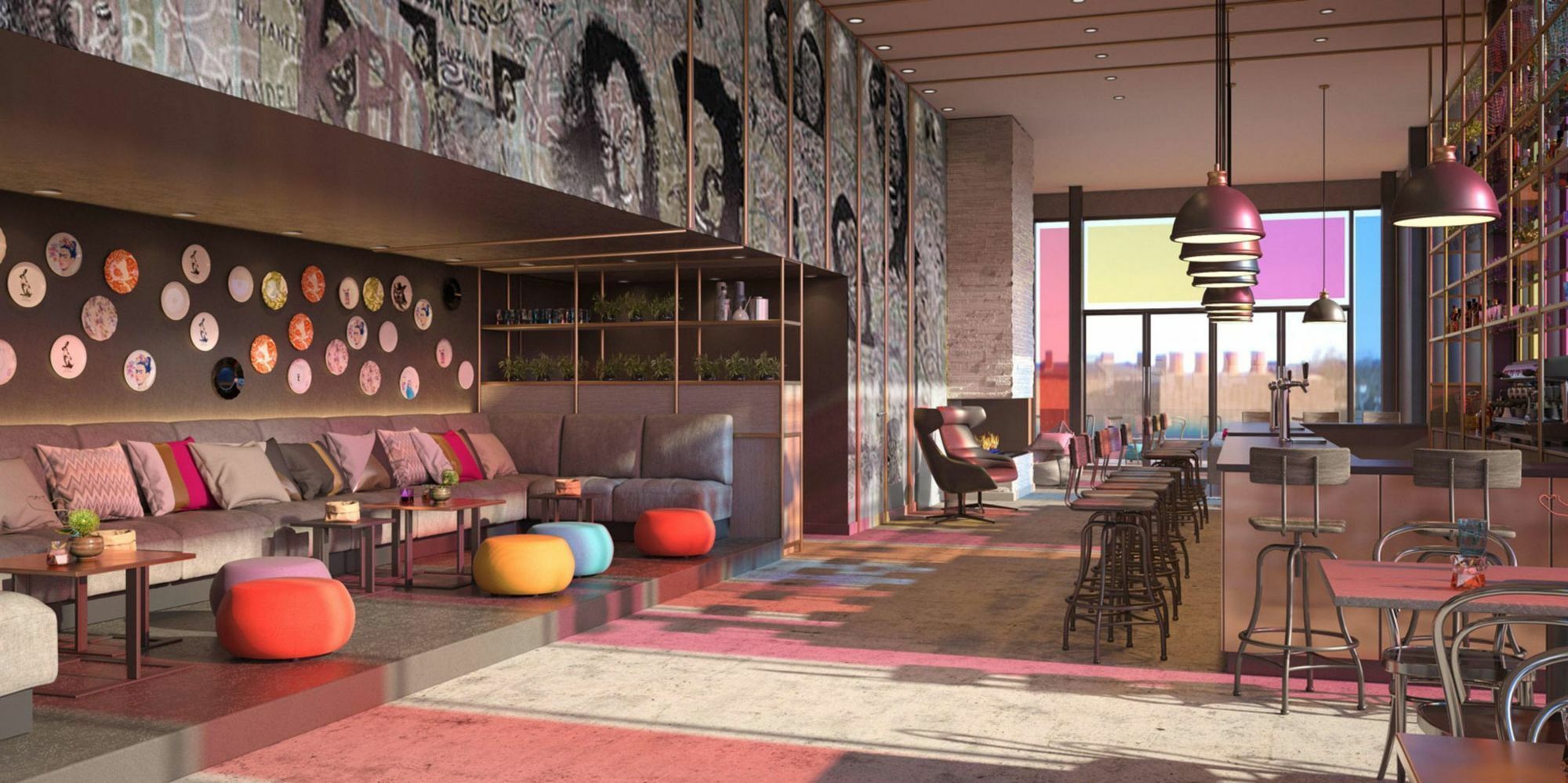 Hotel Indigo Berlin - East Side Gallery Ngoại thất bức ảnh
